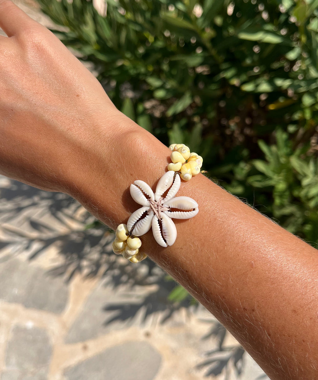 Bracelet Fleur de coquillages