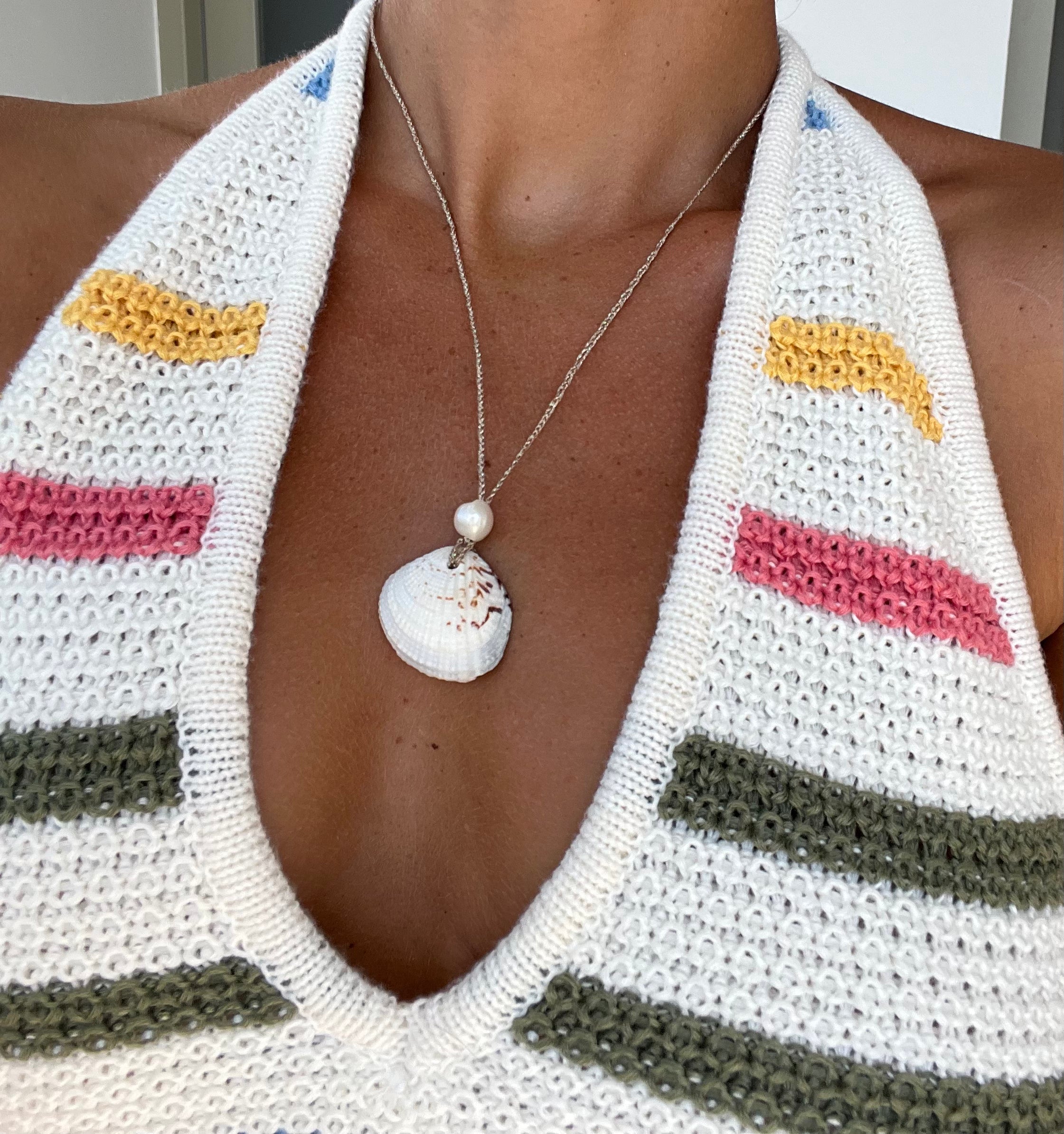 Collier Téa coton tressé