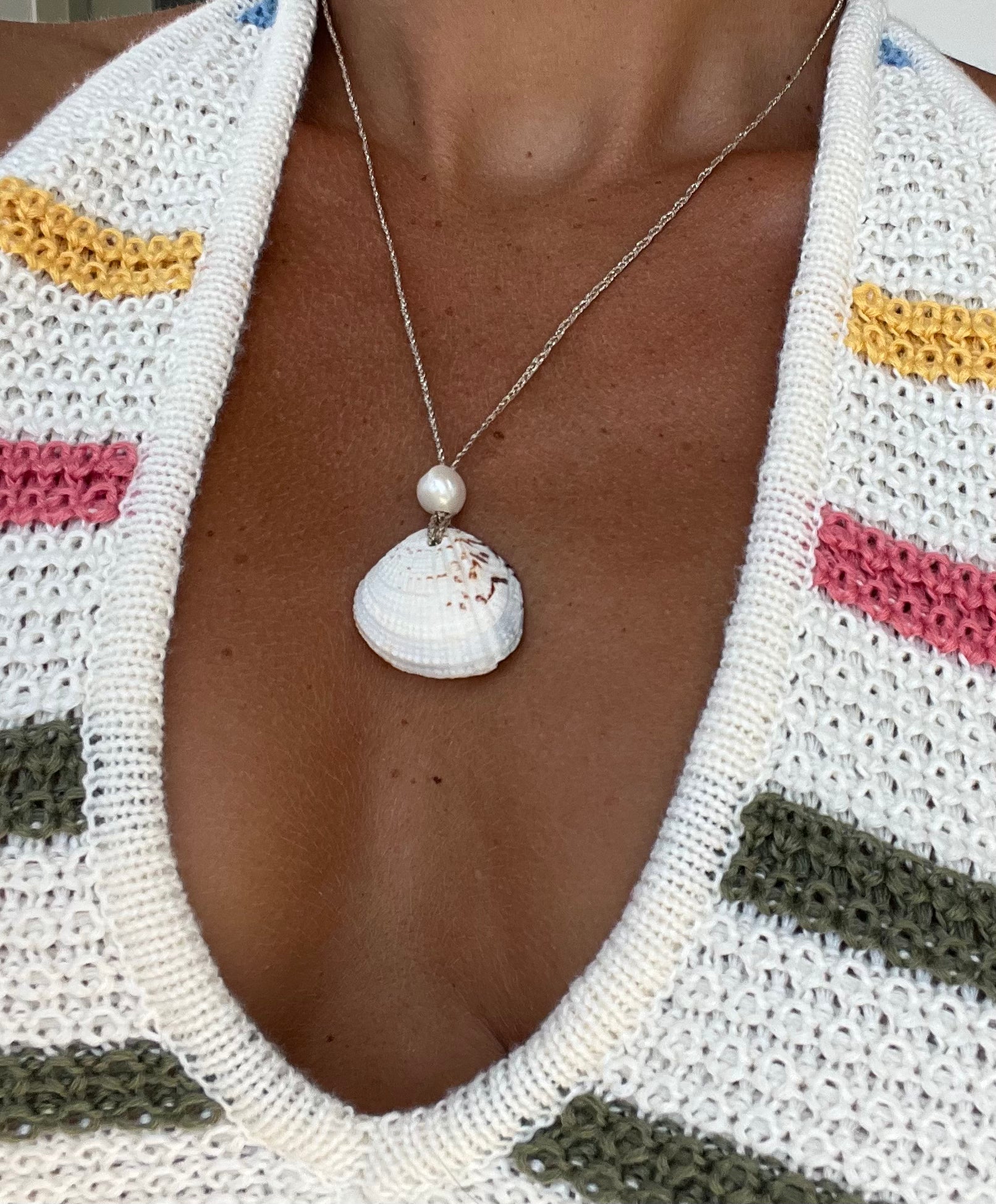 Collier Téa coton tressé